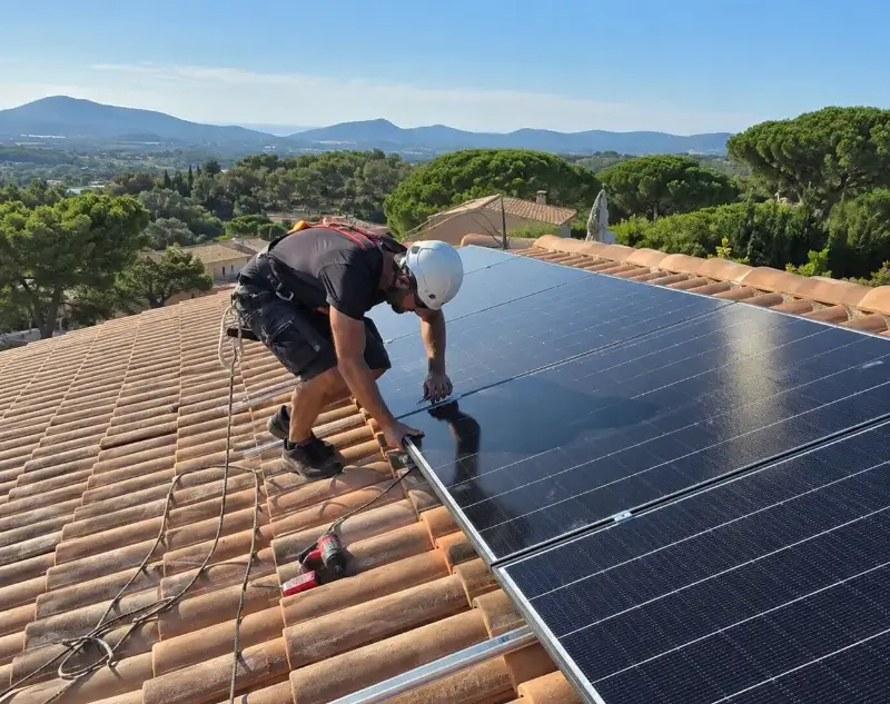 Installateur panneaux solaires La Crau — pose photovoltaïque sur toiture