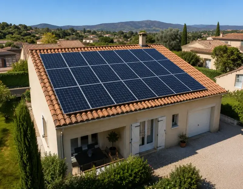 Prime à l'autoconsommation panneaux solaires La Crau — aide financière de l'État
